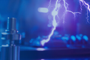 Visualisierung von Hochspannung und elektrischer Entladung für DC-Prüf- und Testanwendungen